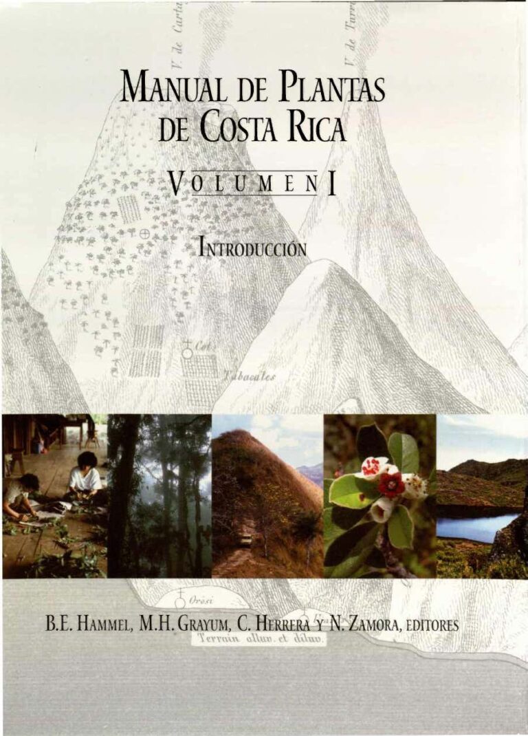 Un Manual para las Plantas de Costa Rica