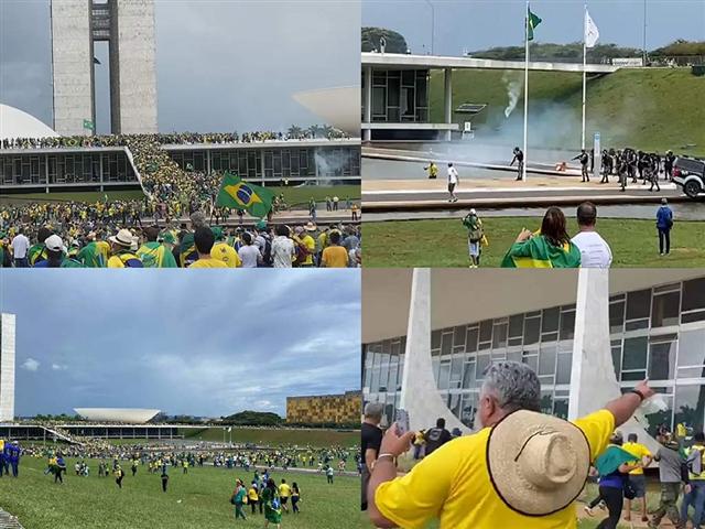 Prisión preventiva para 140 implicados en ataques golpistas en Brasil