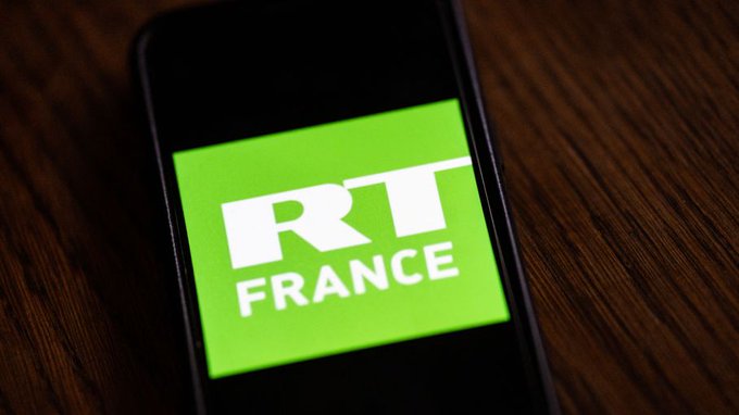 RT France anuncia el cierre del canal ocurrido tras el bloqueo de sus cuentas