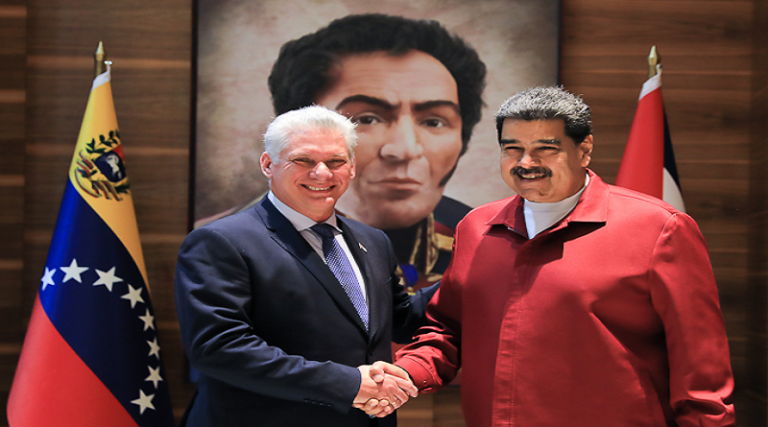 Presidentes de Venezuela y Cuba se reúnen para fortalecer relaciones bilaterales