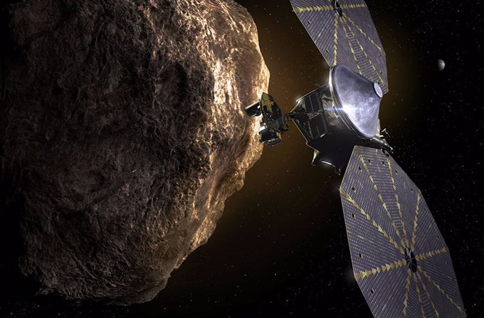 La NASA suspende el despliegue del panel solar de la misión Lucy