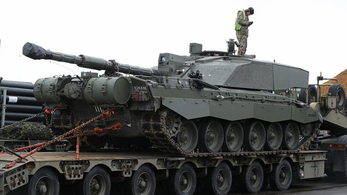 Reino Unido prevé que los tanques británicos lleguen a Ucrania a finales de marzo