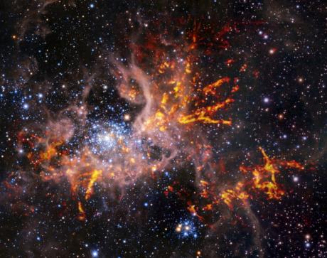 Hubble capta nueva panorámica de la Nebulosa de la Tarántula