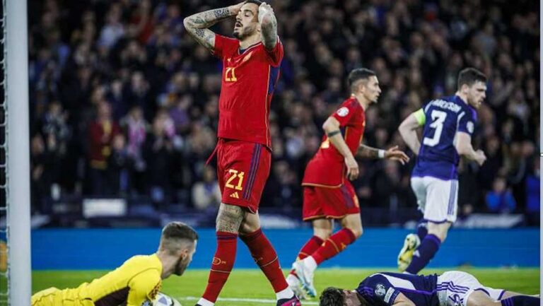 Pinchazo español ante Escocia reabre debate del fútbol