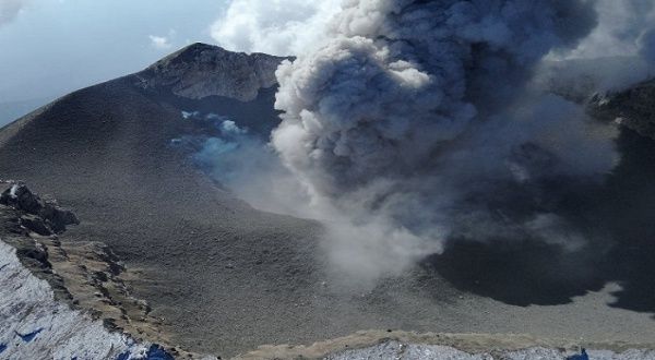 En México el volcán Popocatépetl aumenta actividad