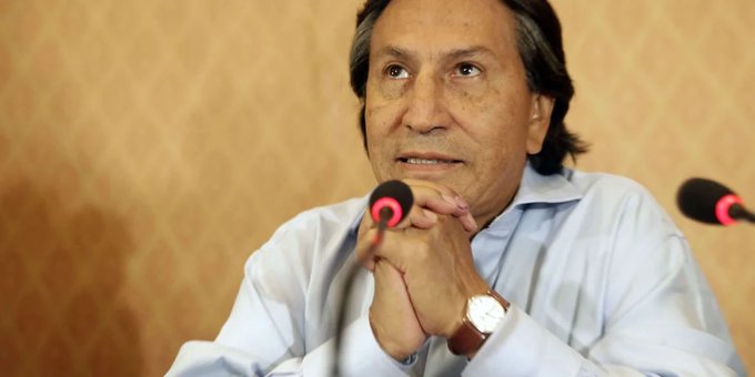 El expresidente de Perú Alejandro Toledo, detenido por la Policía tras regresar al país