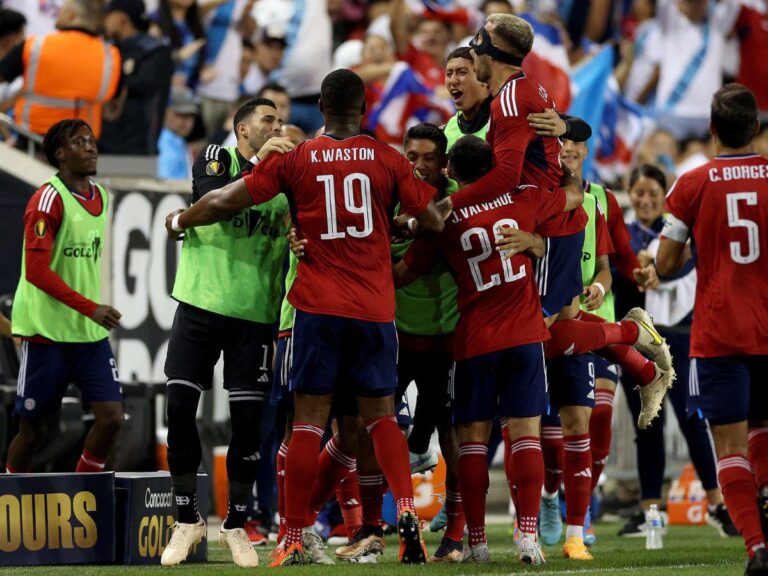 Costa Rica recetó paliza a Martinica y avanza como segundo del Grupo C en la Copa Oro 2023