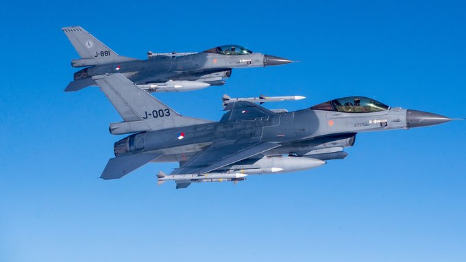 Bélgica podría suministrar cazas F-16 a Ucrania en lo que resta de 2024, asegura ministra
