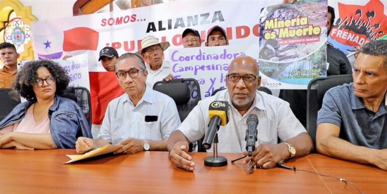 Protestas seguirán en las calles panameñas frente a contrato minero