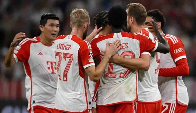 Bayern golea y recupera posiciones en fútbol de Alemania