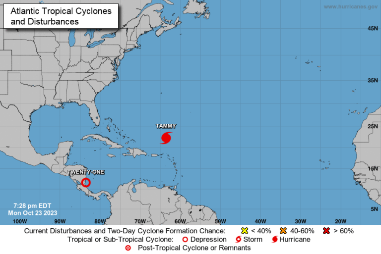 Costa Rica vigila depresión tropical formada en costas del Caribe