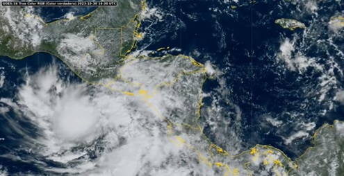 Costa Rica registra condiciones inestables del clima por tormenta
