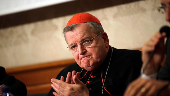 El papa Francisco desalojará de su residencia en el Vaticano al cardenal crítico Raymond Burke