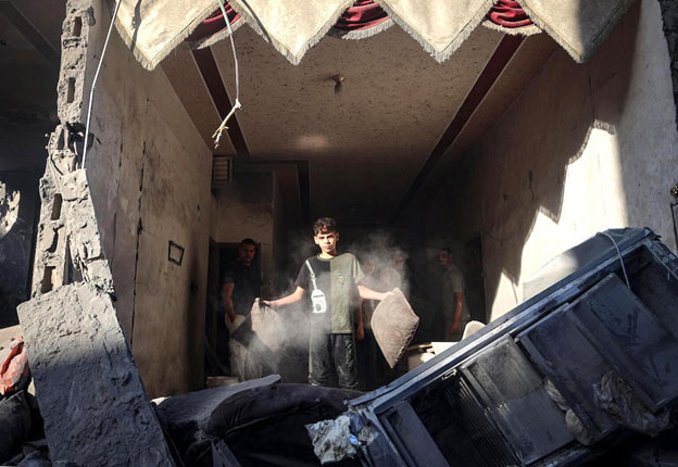 Las bombas de 2000 libras suministradas por EEUU pueden aniquilar Gaza