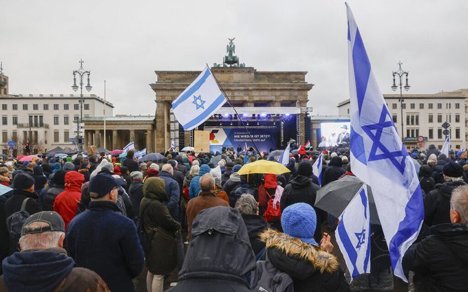 Escasa afluencia en manifestación en Berlín contra el antisemitismo