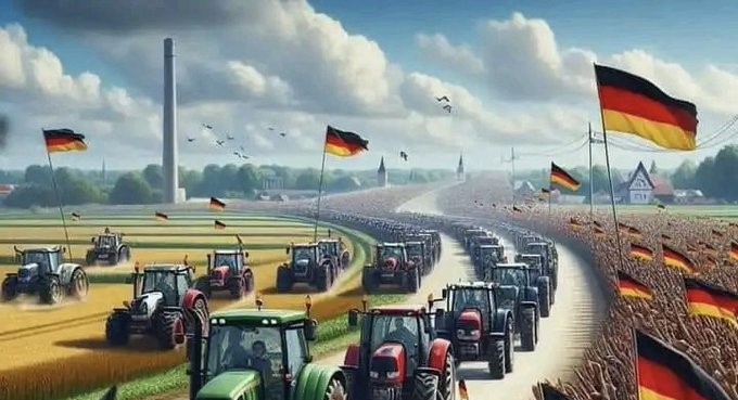 Asociación de granjeros alemanes pide moderación en víspera de protestas