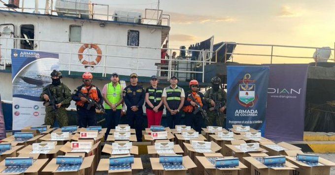 Colombia anuncia la operación contra contrabando «más grande de la historia del país»