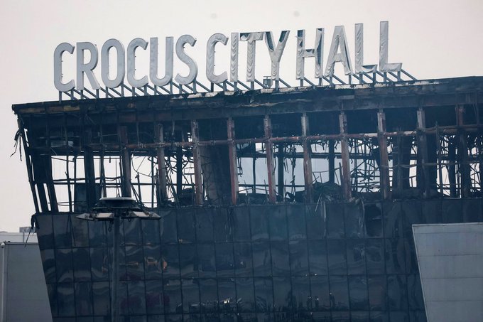 Suben a 144 los muertos por el atentado en la sala de conciertos rusa Crocus City Hall