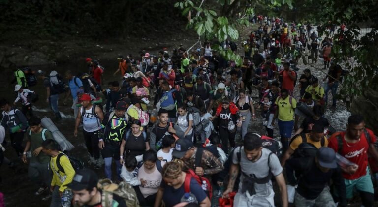 Más de 90 mil migrantes llegaron a Costa Rica en su rumbo norte