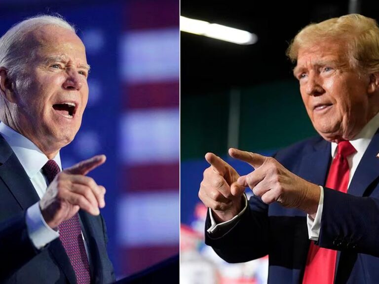 Biden afirma que estaría «encantado» de debatir con Trump en la campaña electoral
