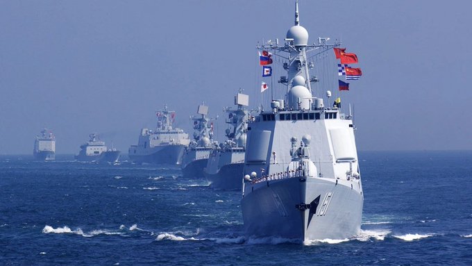 China realizará en el mar Amarillo en mayo maniobras navales con fuego real