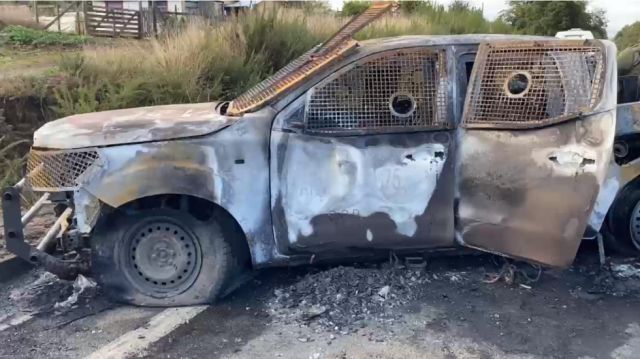 Toque de queda en varias comunas del sur de Chile tras asesinato de tres carabineros
