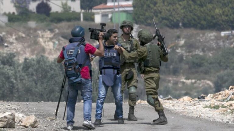 Israel mató a seis periodistas palestinos e hirió a nueve en marzo