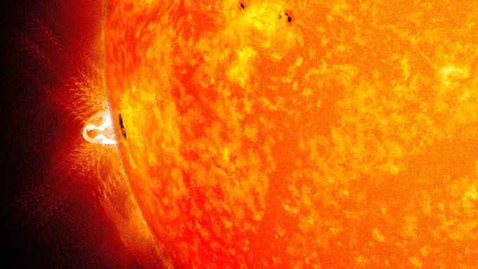 Misiones de la NASA se preparan para tormentas solares en Marte