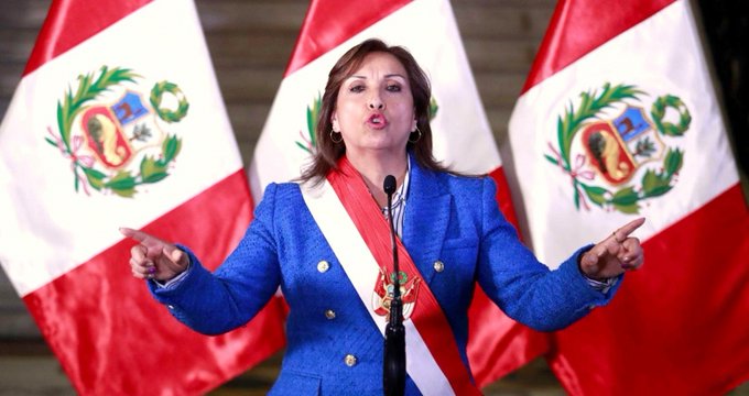 Gestión de presidenta peruana es aprobada por un 7% de la población, revela sondeo