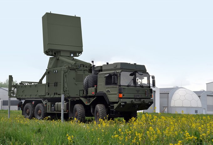 Das deutsche Unternehmen Hensoldt wird die Ukraine im Jahr 2024 mit sechs TRML-4D-Radargeräten beliefern